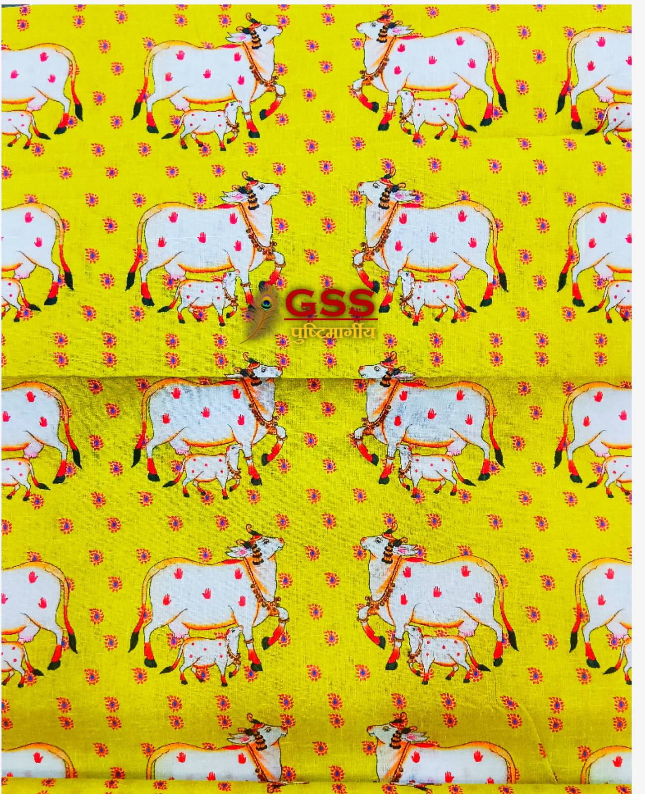 Cow yastra (yellow)