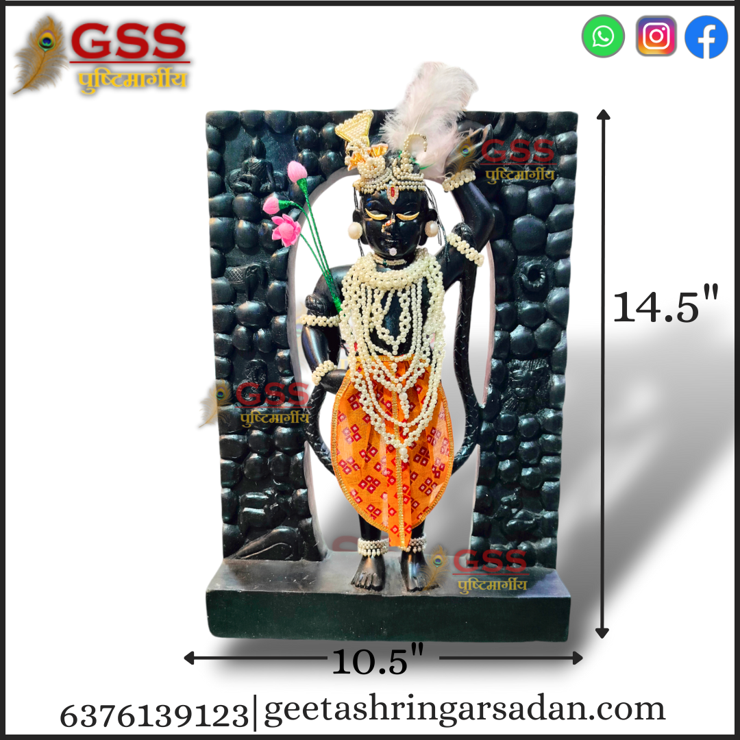 Black Marble Mangla swaroop Shreenath ji