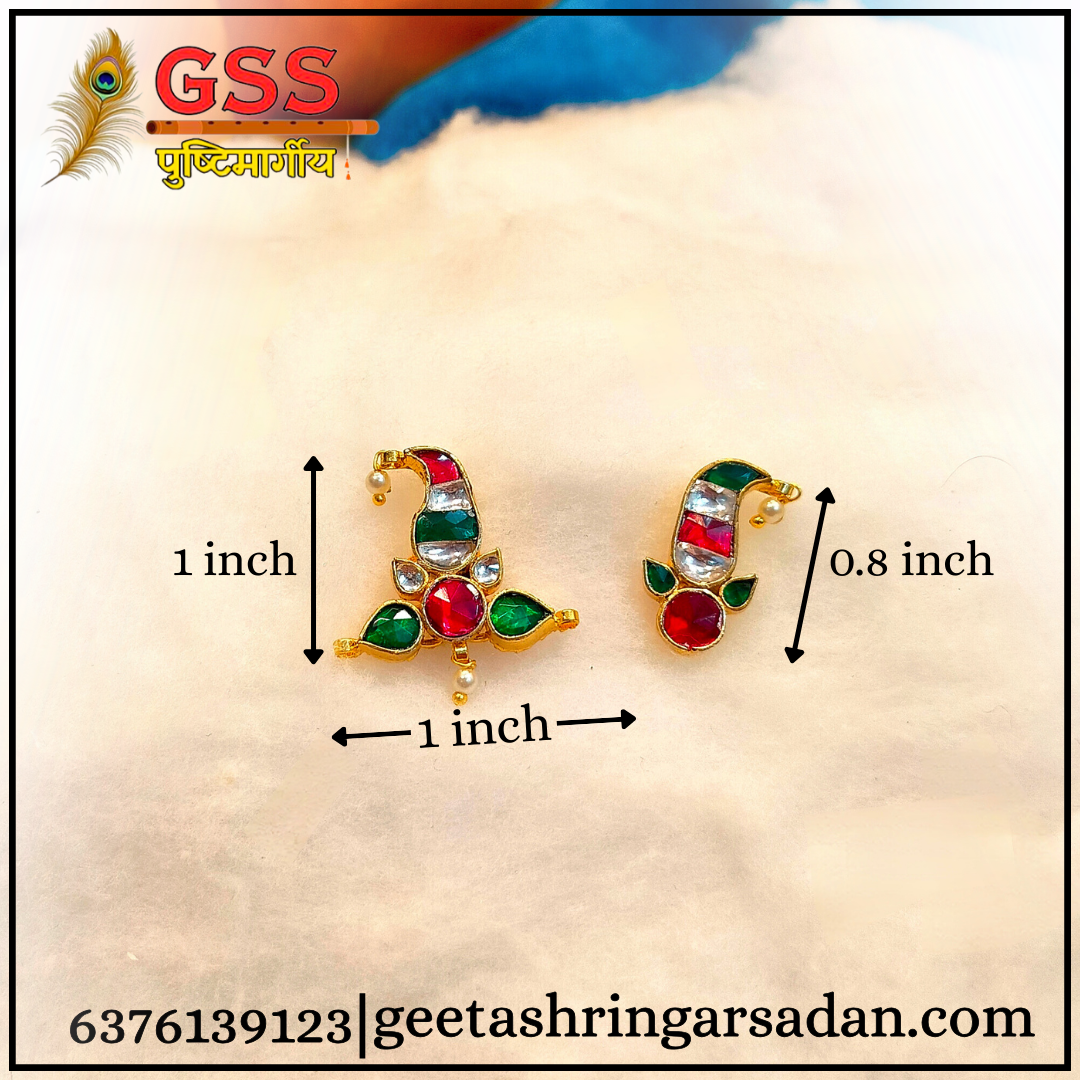 Jadau Kundan Sirpeach & Shishfool