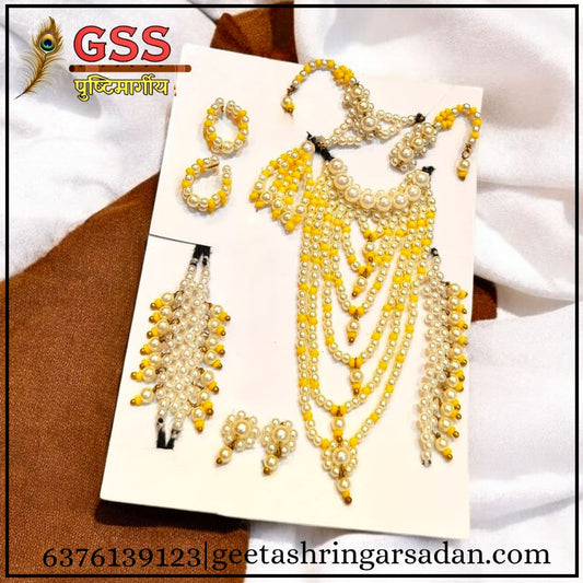 Yellow Moti Shringar