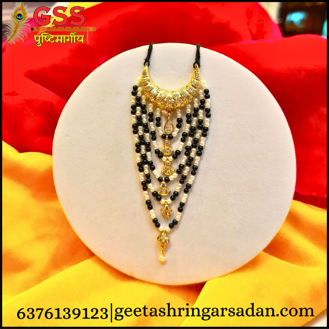 Jadau Shyam Haasli Mala ji (silver)
