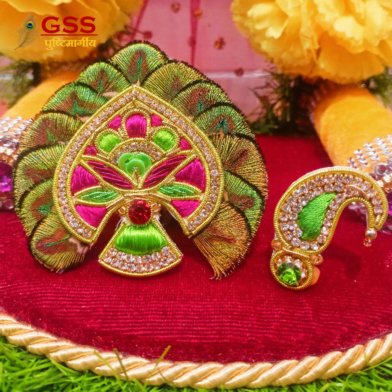 Jardoshi resham mukut