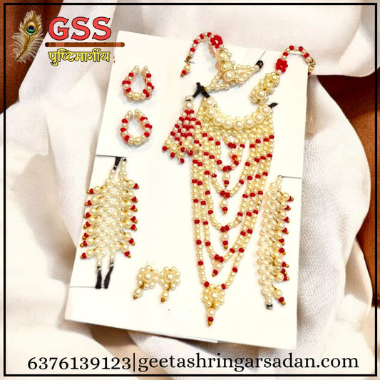 Red Moti Shringar