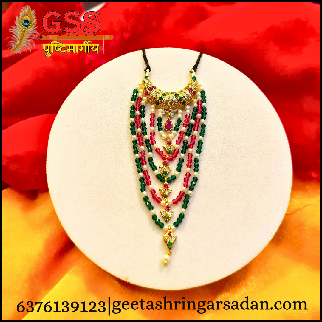 Jadau Milma Haasli Mala ji (silver)