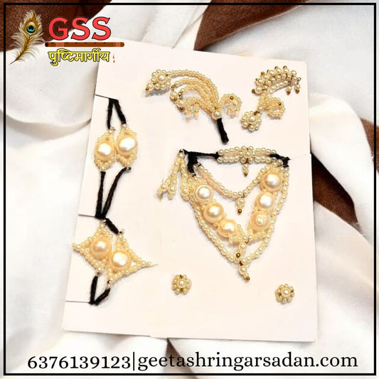 White Moti Shringar