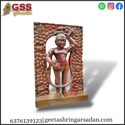 Red Rakta Shyam Mangla swaropp 12"