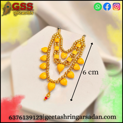 Golden Meenakari Mala ji