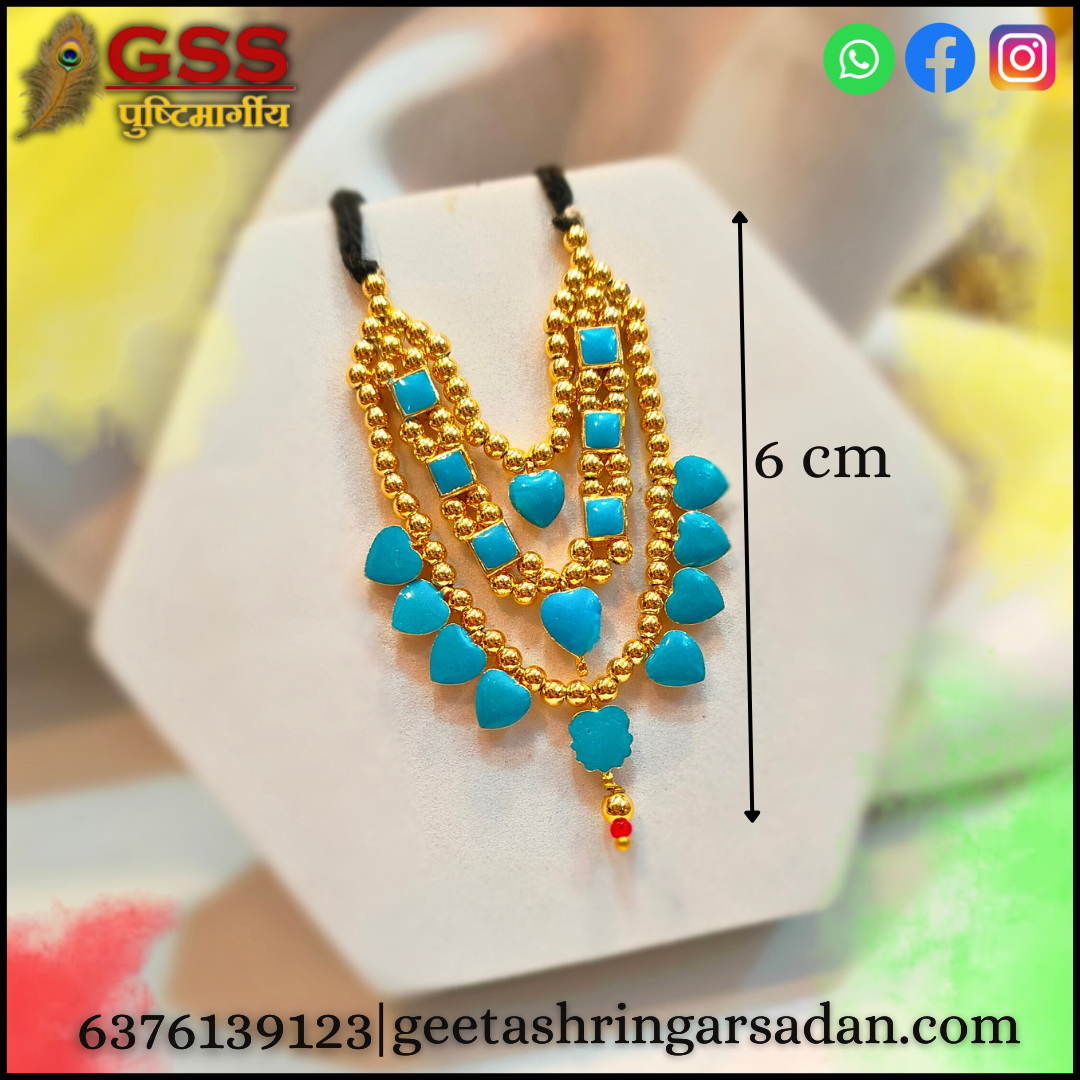 Golden Meenakari Mala ji