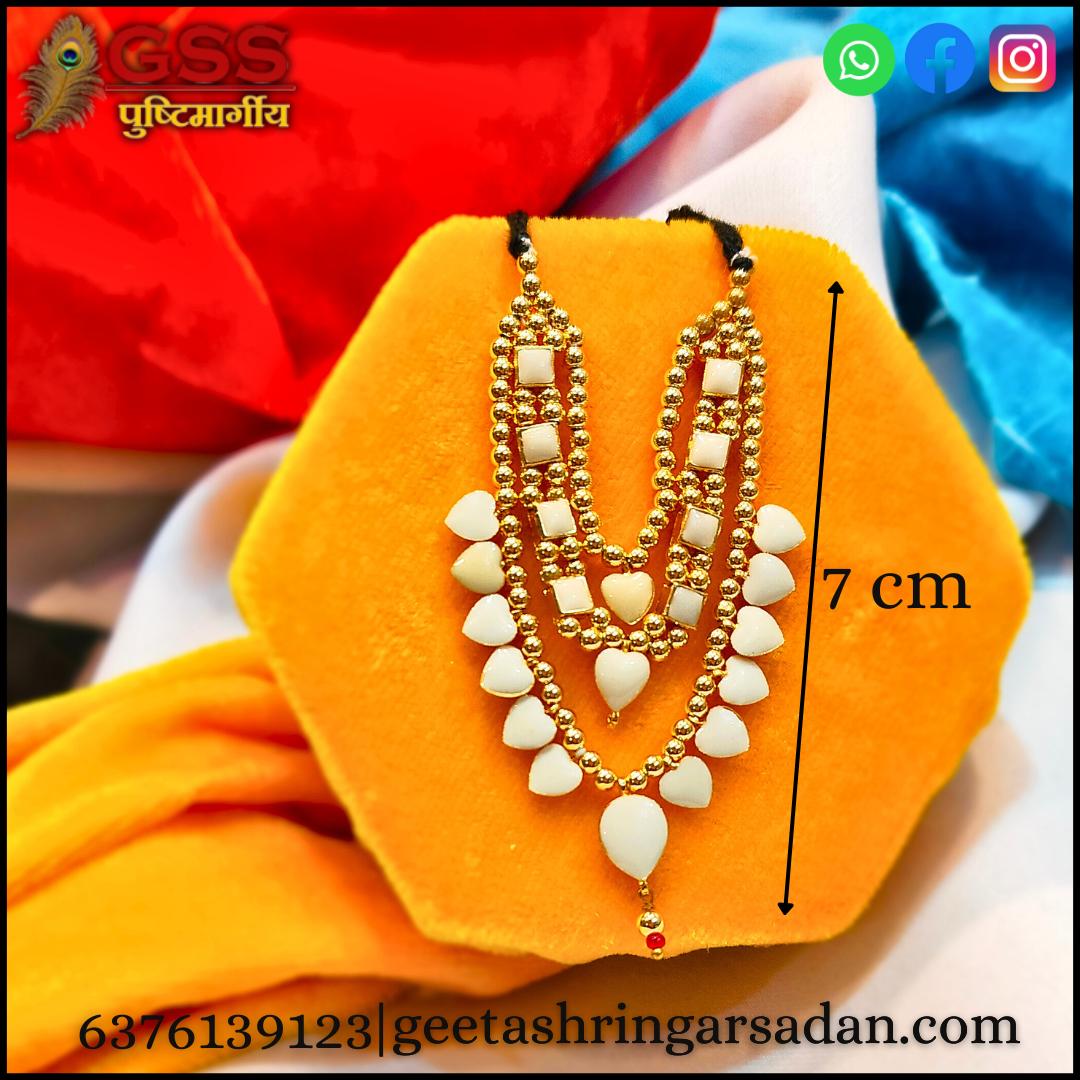 Golden Meenakari Mala ji
