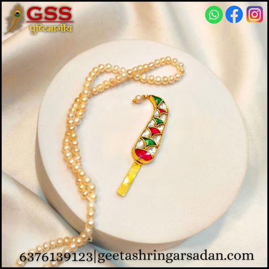 Jadau kundan katra(silver)