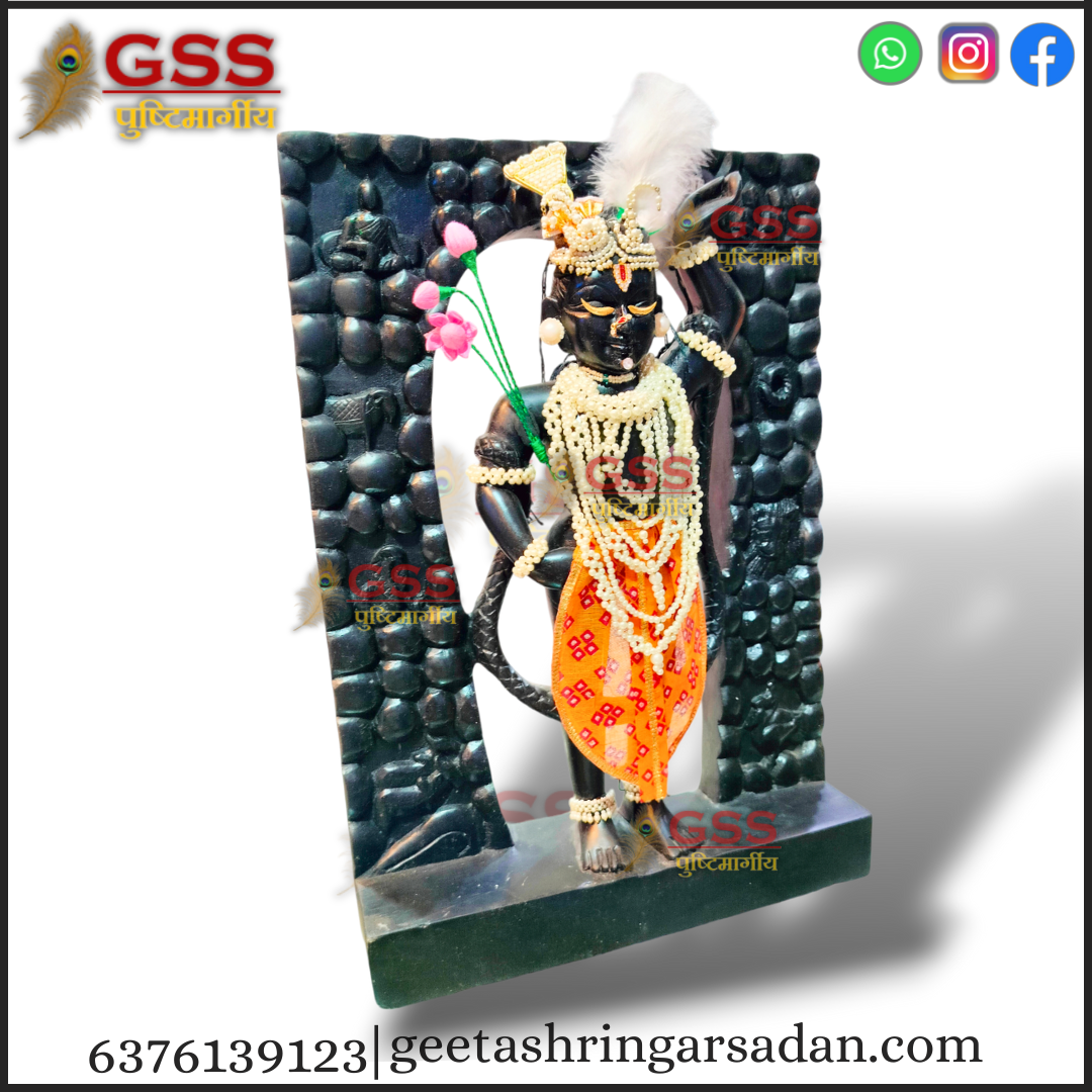 Black Marble Mangla swaroop Shreenath ji