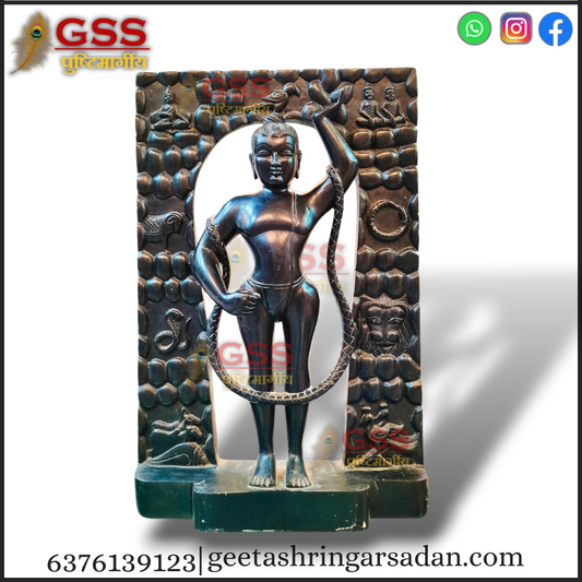 Black Marble Mangla swaroop Shreenath ji 21"