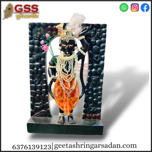 Black Marble Mangla swaroop Shreenath ji