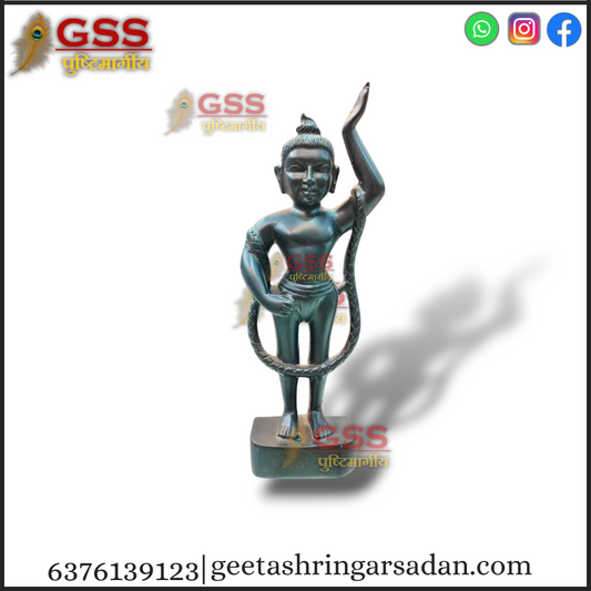 Black Marble Shreenathji 8"