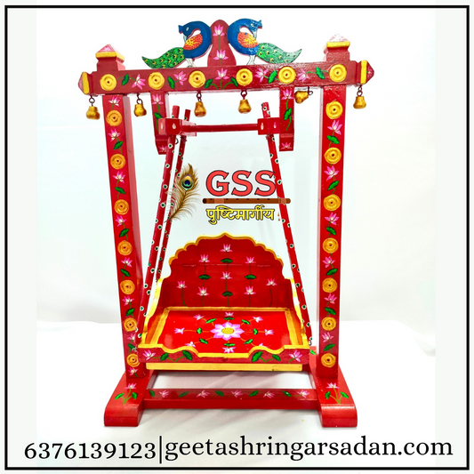 Hand-Painted Mayur Hindolna