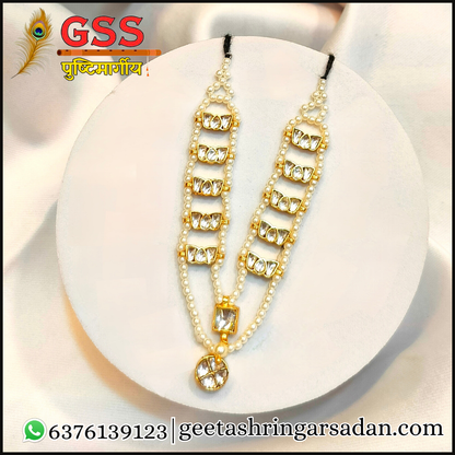 Jadau Kundan Kamal Mala ji