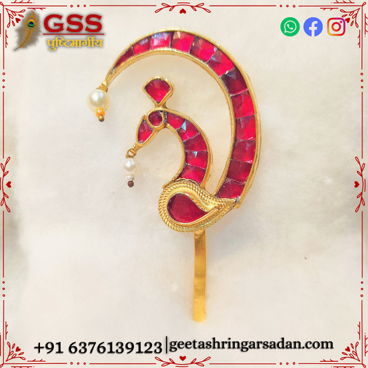 Jadau kundan mayur katra