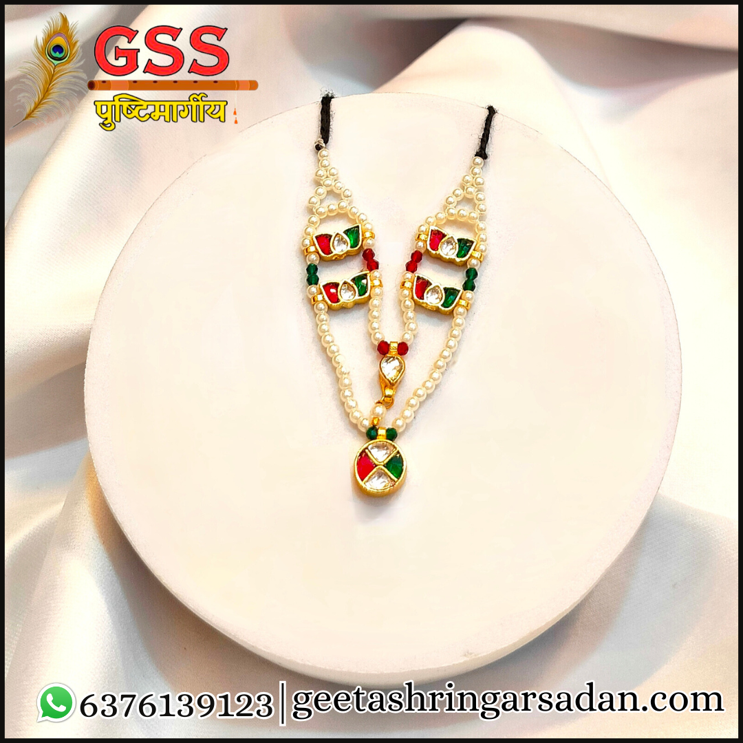 Jadau kundan kamal Mala ji