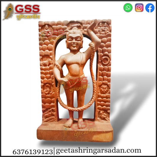 Red Rakta shyam stone mangla swaroop Shreenath ji