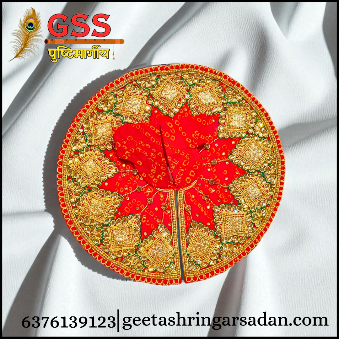 Bandhni Gota Patti Poshak