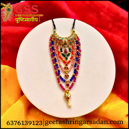 Jadau Navrang Haasli Mala ji (silver)