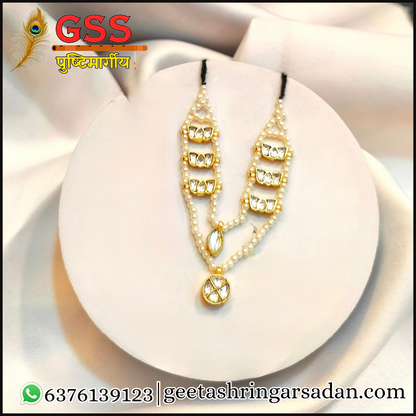 Jadau Kundan Kamal Mala ji