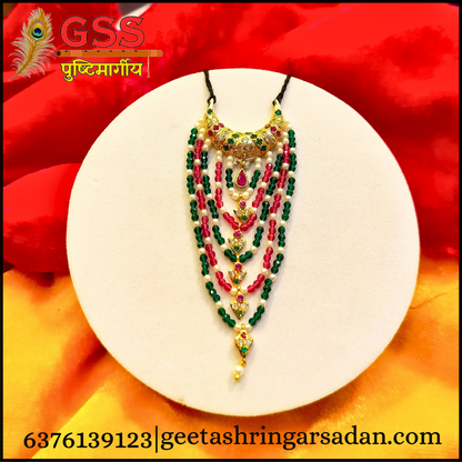 Jadau Milma Haasli Mala ji (silver)