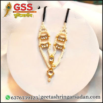 Jadau kundan kamal Mala ji