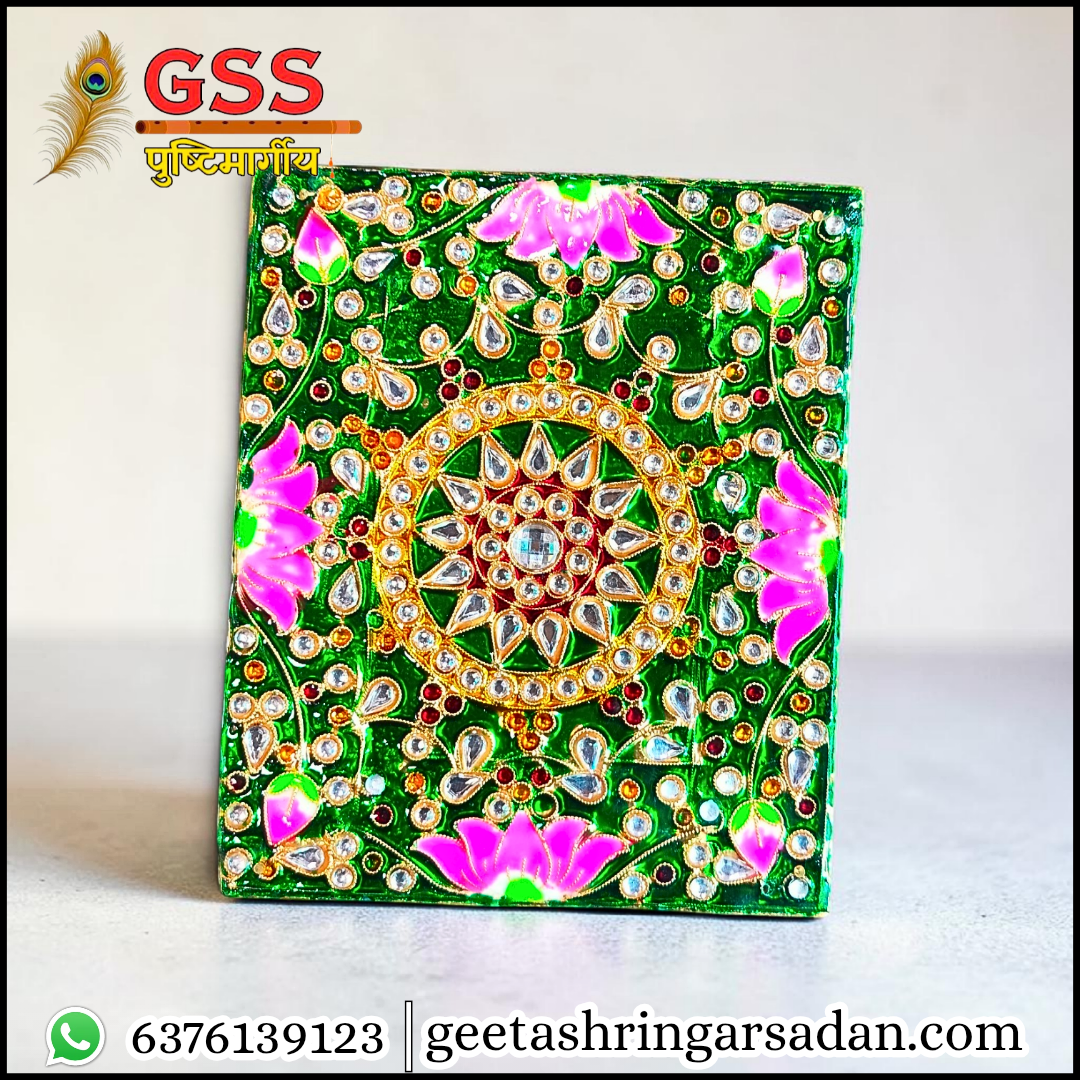 Meenakari Mirror (6×5)