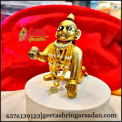 Jadau Heera Haasli  Mala ji (silver)