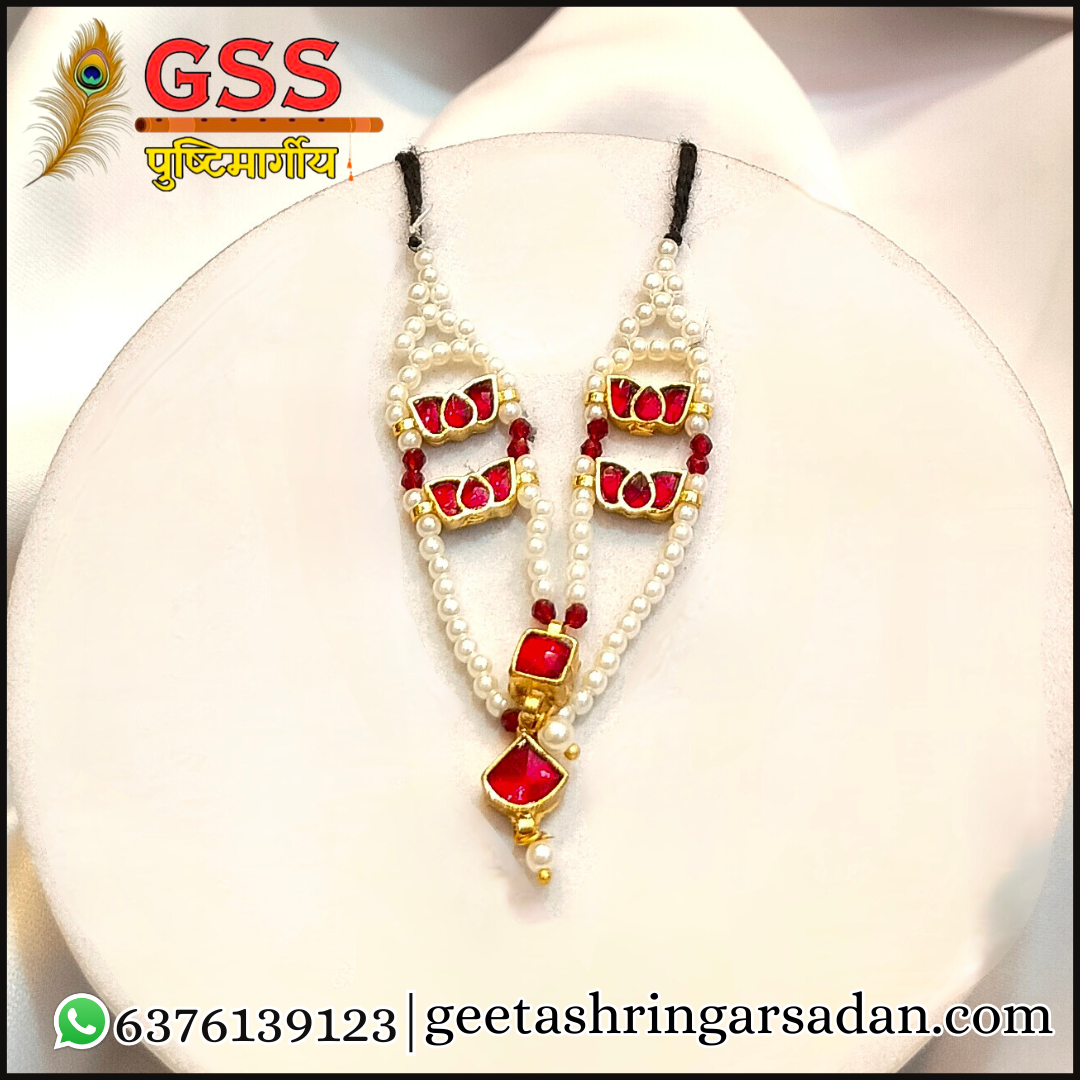 Jadau kundan kamal Mala ji