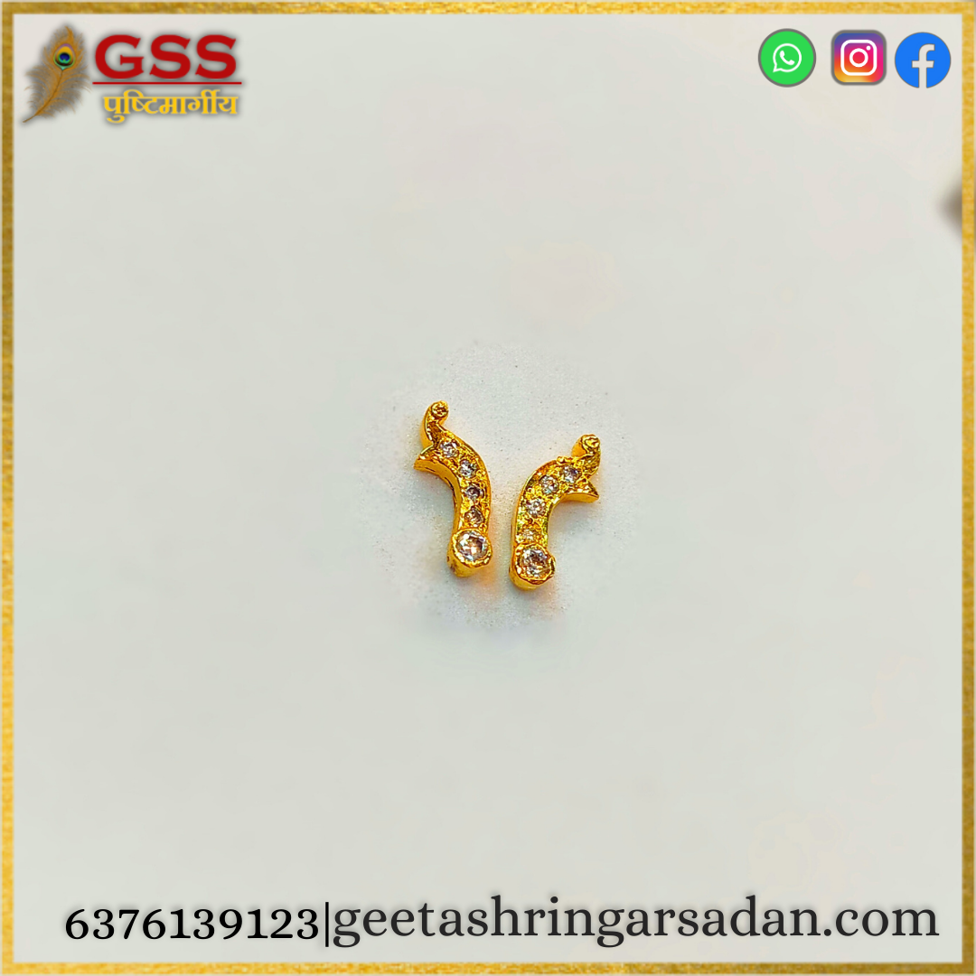 Heera Magrakrit kundal (silver)