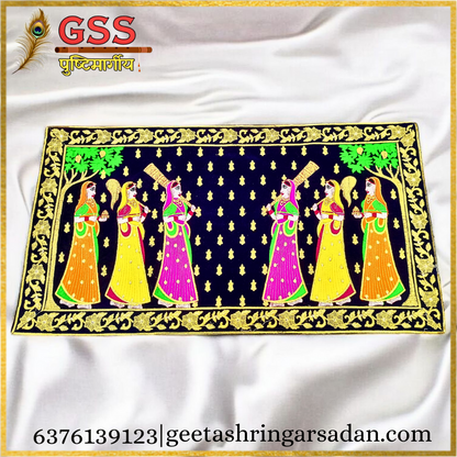 Beautiful Embroidery Sakhi Pichwai
