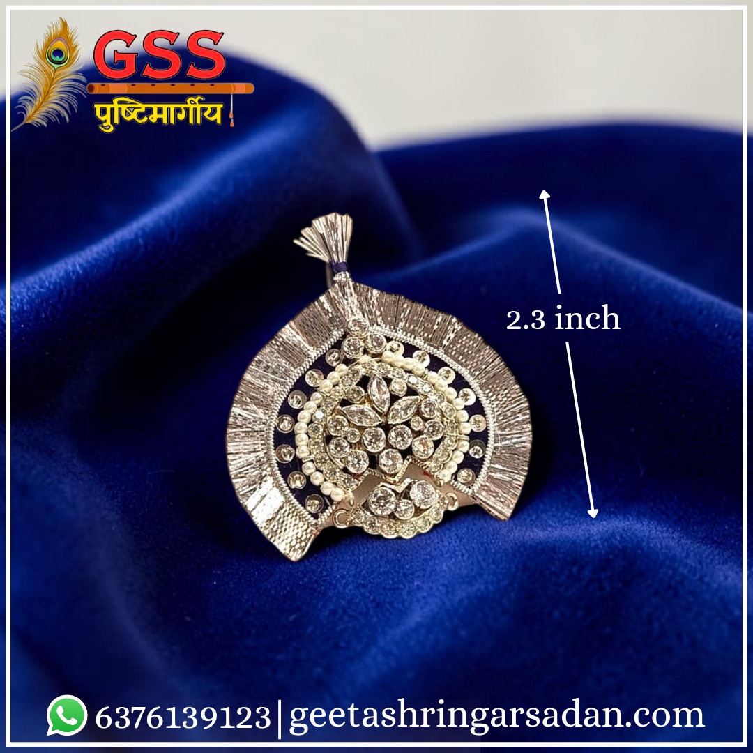 Heera Mukut kaachni (silver)